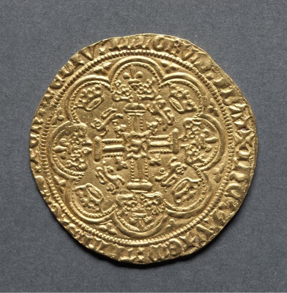 Noble (reverse), 1399-1412. Creator: Unknown.