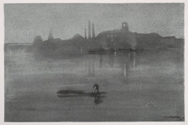 Nocturne, 1878. Creator: James McNeill Whistler (American, 1834-1903).