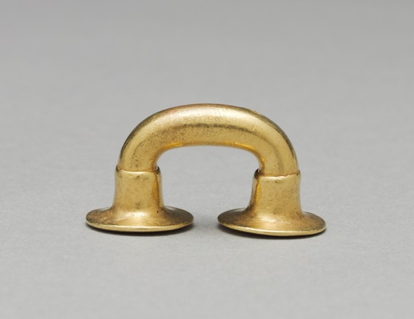 Nose Ornament, c. 400-1000. Creator: Unknown.