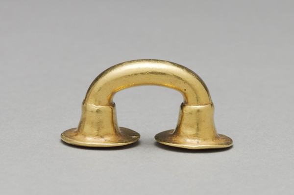 Nose Ornament, c. 400-1000. Creator: Unknown.