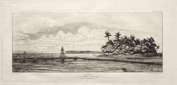 Oceanie, 1845. Creator: Charles Meryon (French, 1821-1868).