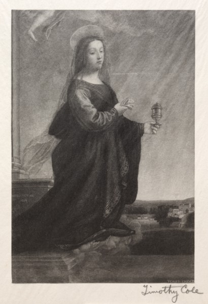 Old Italian Masters: Mary Magdalen, 1889. Creator: Timothy Cole (American, 1852-1931).
