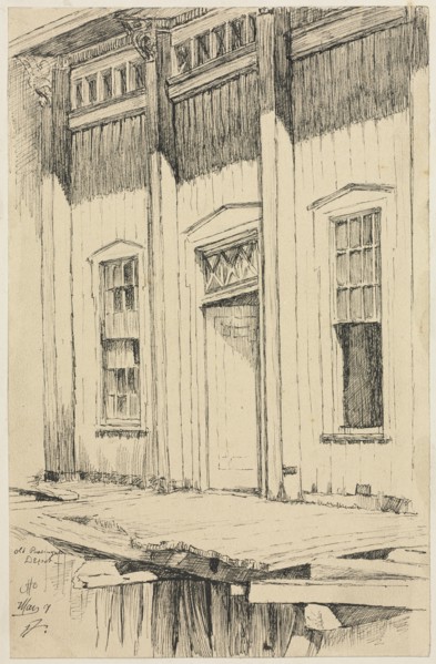Old Passenger Depot, Cleveland. Creator: Otto H. Bacher (American, 1856-1909).