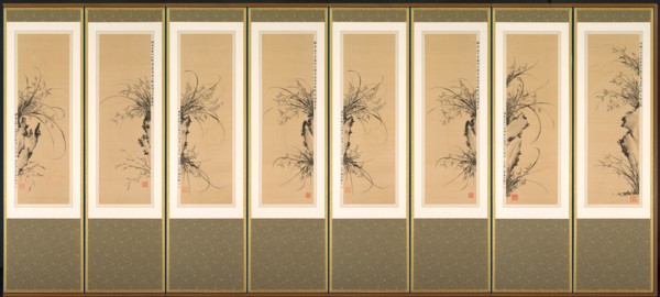 Orchids and Rocks, 1897-98. Creator: Yi Ha-eung (Korean, 1820-1898).