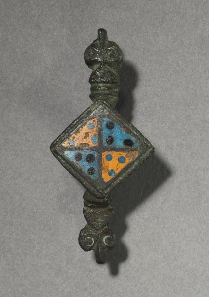 Ornamental Brooch, c.100-300. Creator: Unknown.