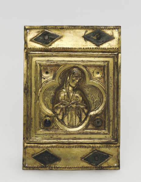 Ornamental Plaque, c. 1380-1400. Creator: Unknown.