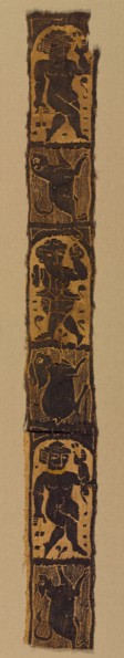Ornamental Shoulder Bands from a Tunic, 500s. Creator: Unknown.
