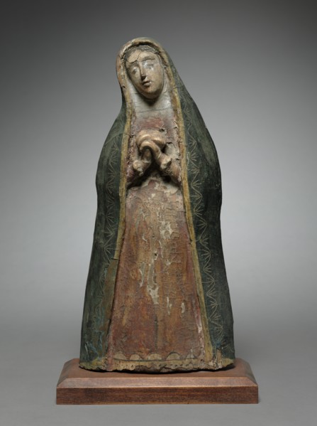 Our Lady of Sorrows: santo de bulto, 1600s-1700s. Creator: Unknown.