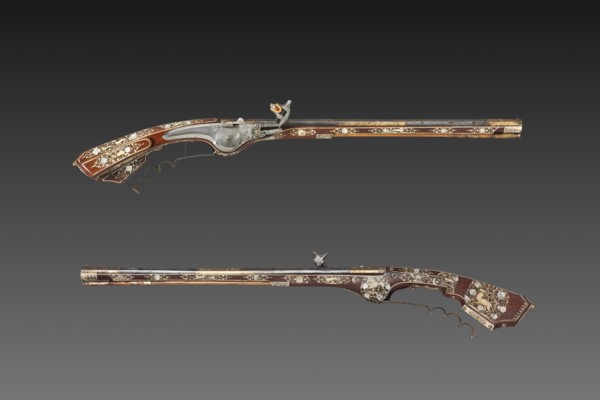 Pair of Wheel-lock Petronels, c. 1630. Creator: Georg Kurland (Polish).