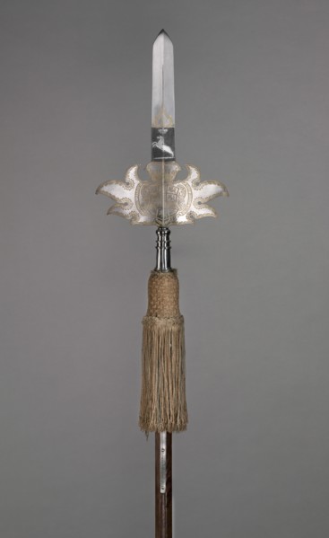 Parade Partisan (from the Bodyguard of August Wilhelm, Duke of Brunswick- Wolfenbüttel..., 1718. Creator: Unknown.