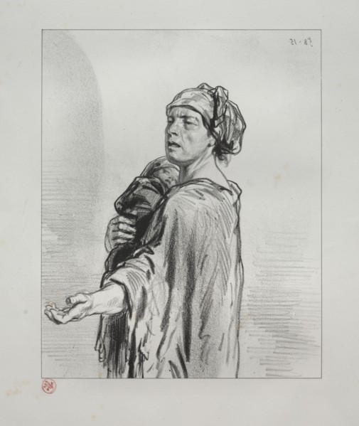Par-ci, par-lá: End of a Romance. Creator: Paul Gavarni (French, 1804-1866).