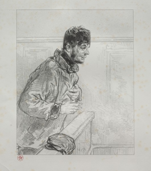 Par-ci, par-lá: I should like to remark to M. Le Président that I have been made to play a part.... Creator: Paul Gavarni (French, 1804-1866).