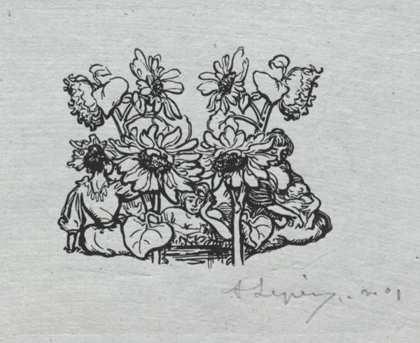 Paris Almanac, 1897: Tail-piece, Summer, 1897. Creator: Auguste Louis Lepère (French, 1849-1918).