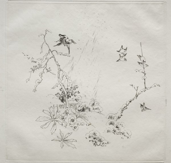 Parisian Service (Haviland service): Snow (no. 6), 1875. Creator: Félix Bracquemond (French, 1833-1914).