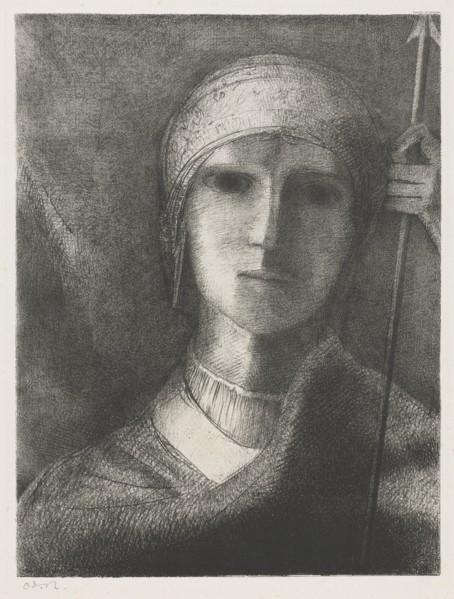 Parsifal, 1892. Creator: Odilon Redon (French, 1840-1916); Becquet (French).