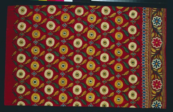 Part of a Skirt (Ghagra), 1800s - early 1900s. Creator: Unknown.