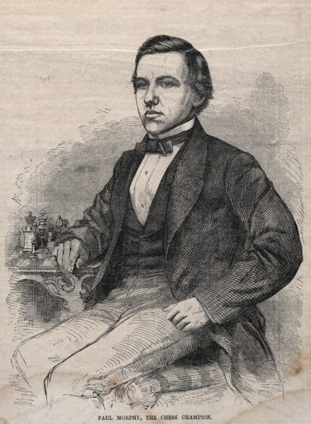 Paul Morphy, The Chess Champion, 1859. Creator: Winslow Homer (American, 1836-1910).