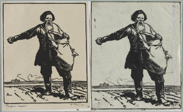 Paysan russe, 1914. Creator: Auguste Louis Lepère (French, 1849-1918).