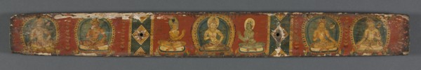 Perfection of Wisdom in Eight Thousand Lines: Ashtasahasrika Prajnaparamita: Back Cover, 1119. Creator: Unknown.