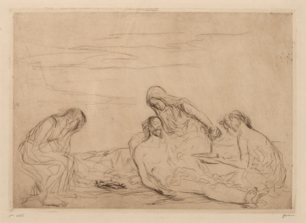 Pieta. Creator: Jean Louis Forain (French, 1852-1931).