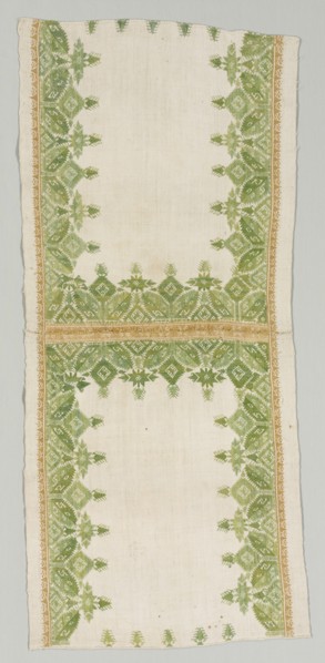 Pillow Cover, 1700s. Creator: Unknown.