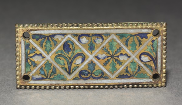 Plaque from a Reliquary Shrine, c. 1170. Creator: Unknown.