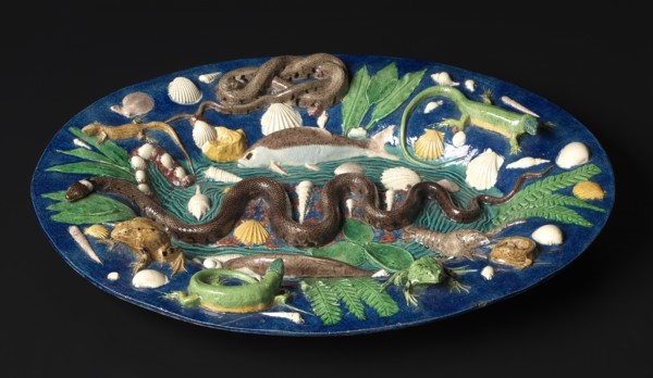 Platter, late 1500s. Creator: Bernard Palissy (French, 1510-1589), circle of.