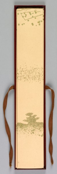 Poem Card Box, 1868-1912. Creator: Kamisaka Sekka (Japanese, 1866-1942).