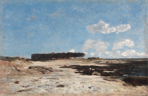 Pointe de Cabellou, Brittany, 1881. Creator: William L. Picknell (American, 1854-1897).