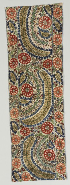 Portion of a Bedspread, 1700s. Creator: Unknown.