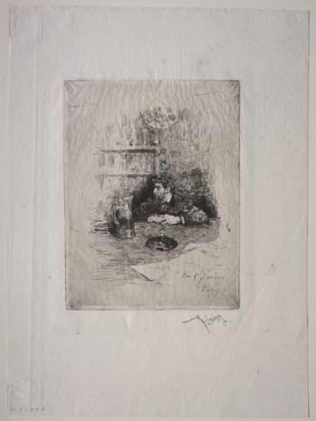 Portrait de Zamaçois. Creator: Mariano Fortuny y Carbó (Spanish, 1838-1874).