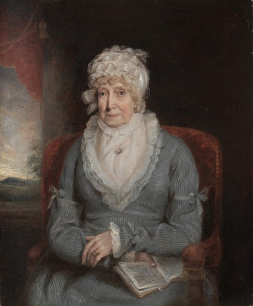 Portrait of a Woman (Mrs. Ann Hivlyn), early 1800s. Creator: Unknown.