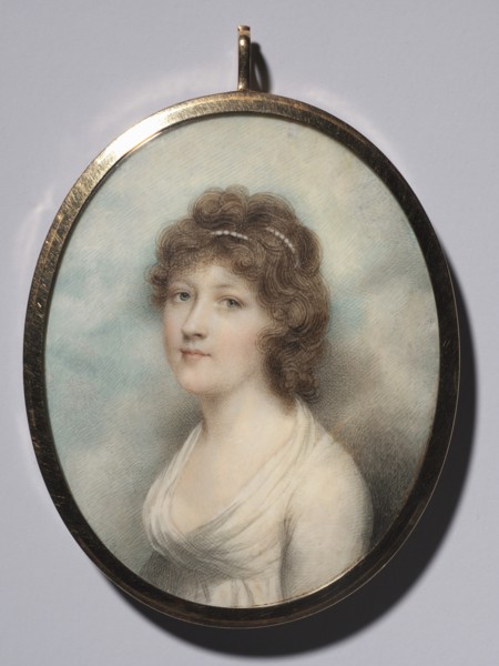 Portrait of a Woman, 1790s. Creator: Andrew Plimer (British, 1763-1837).
