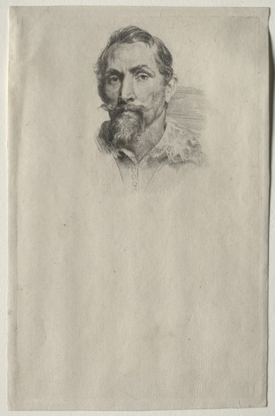 Portrait of Frans Snyders. Creator: Anthony van Dyck (Flemish, 1599-1641).