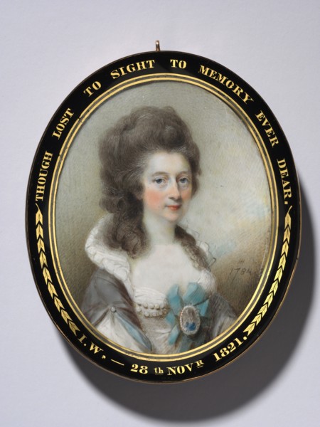 Portrait of Lady Grace Anna Newenham, 1784. Creator: Horace Hone (British, 1756-1825).