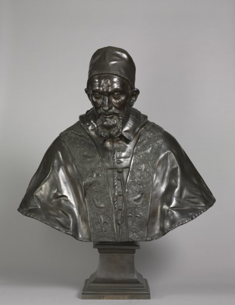 Portrait of Pope Innocent X Pamphili, designed 1647-1648; cast 1650-1700. Creator: Alessandro Algardi (Italian, 1598-1654).