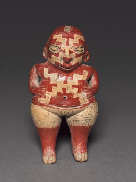 Pregnant Woman, c. 400-100 BC. Creator: Unknown.