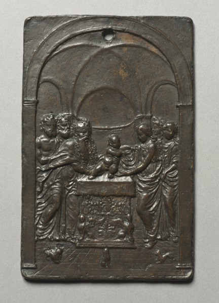Presentation in the Temple, c. 1505. Creator: Moderno (Italian, 1467-1528).