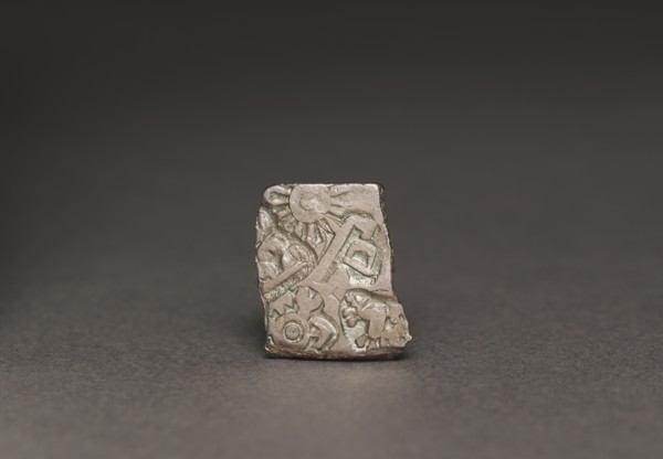 Punch-Marked Coin, 400-300 BC. Creator: Unknown.