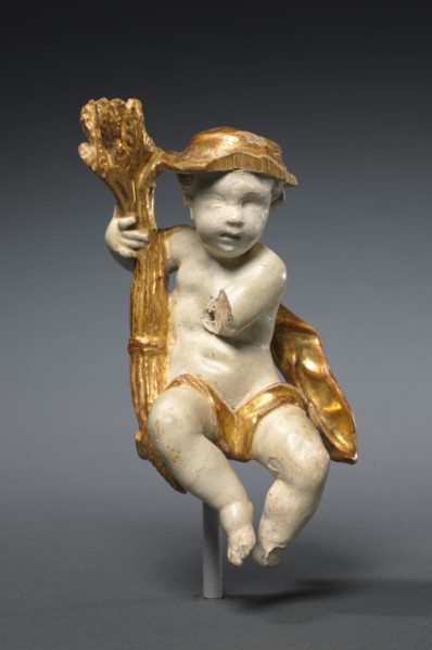Putto as Summer, c. 1765. Creator: Ferdinand Tietz (Austrian, 1708-1777).