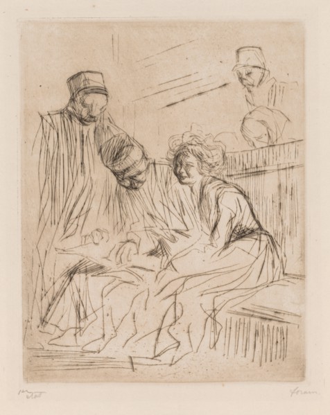 Reading of the Barrister's Brief. Creator: Jean Louis Forain (French, 1852-1931).