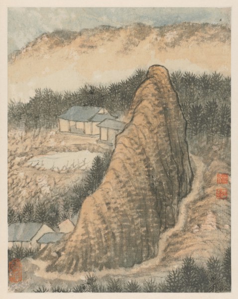 Reminiscences of Qinhuai River, 1642-1707. Creator: Shitao (Chinese, 1642-1707).