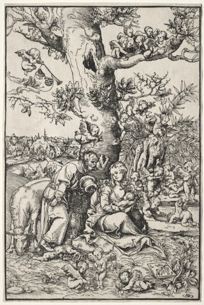 Rest on the Flight into Egypt, 1509. Creator: Lucas Cranach (German, 1472-1553).