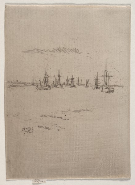 Return to Tilbury. Creator: James McNeill Whistler (American, 1834-1903).