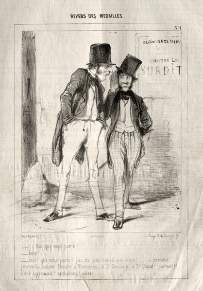 Revers des Médailles, 1842. Creator: Paul Gavarni (French, 1804-1866).