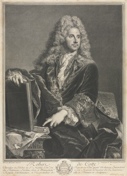 Robert de Cotte. Creator: Pierre-Imbert Drevet (French, 1697-1739).