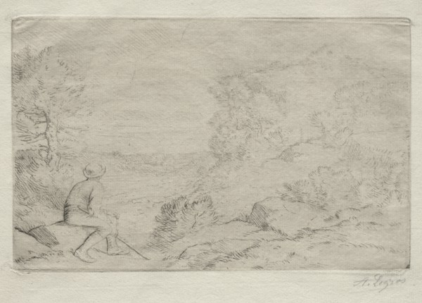 Rocks. Creator: Alphonse Legros (French, 1837-1911).