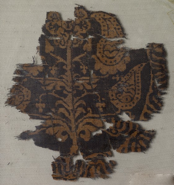 Roundel with a Palmette Tree, 7th-8th century. Creator: Unknown.