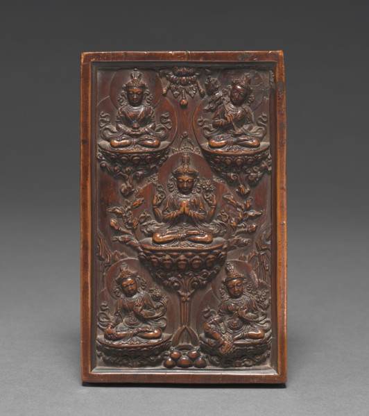 Sadaksari-Lokesvara Mandala, c. 1475-1525. Creator: Unknown.