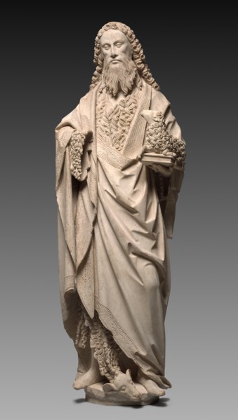 Saint John the Baptist, c. 1500. Creator: Jan Crocq (Netherlandish, act. 1486-1510), attributed to.